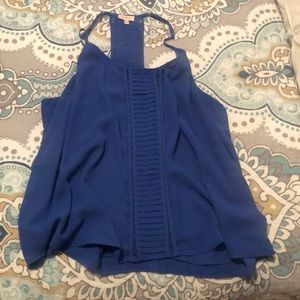 Royal racer back tank